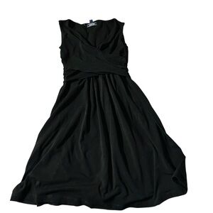 Lands End women's size XS black dress
